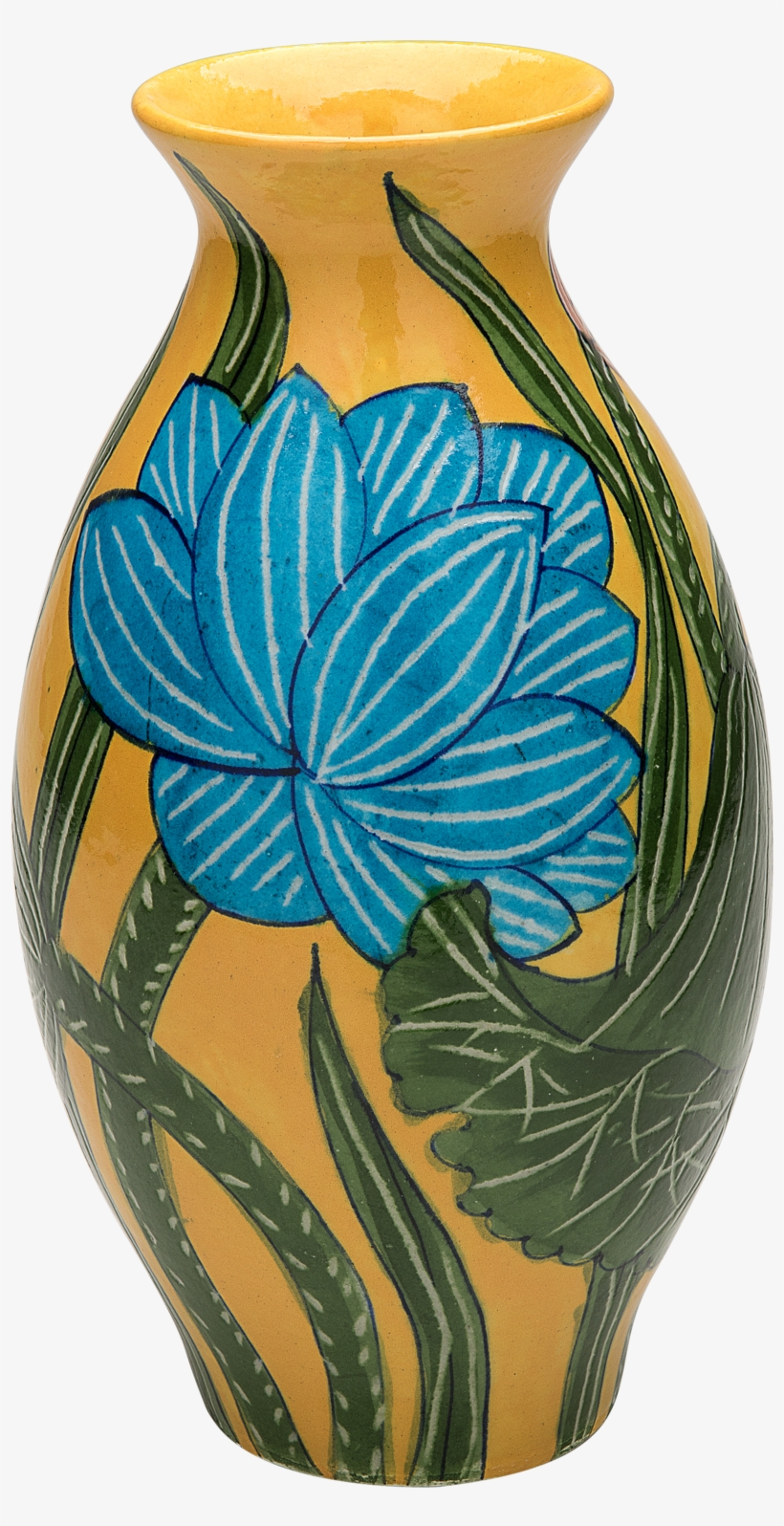 Lovely Lotus Vase - Vase, transparent png #9078205