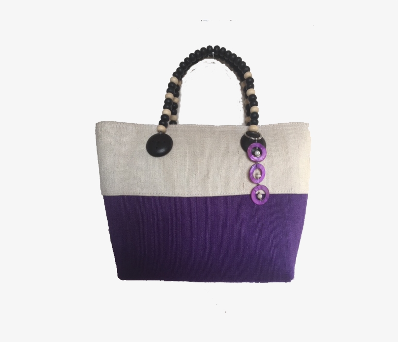 Abaca Hand Bag Purple - Tote Bag, transparent png #9078273