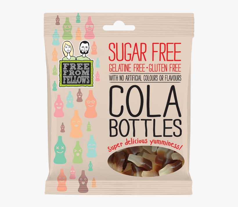 Free From Fellows Sugar Free Cola Bottles - Free From Fellows Cola Bottles, transparent png #9078609