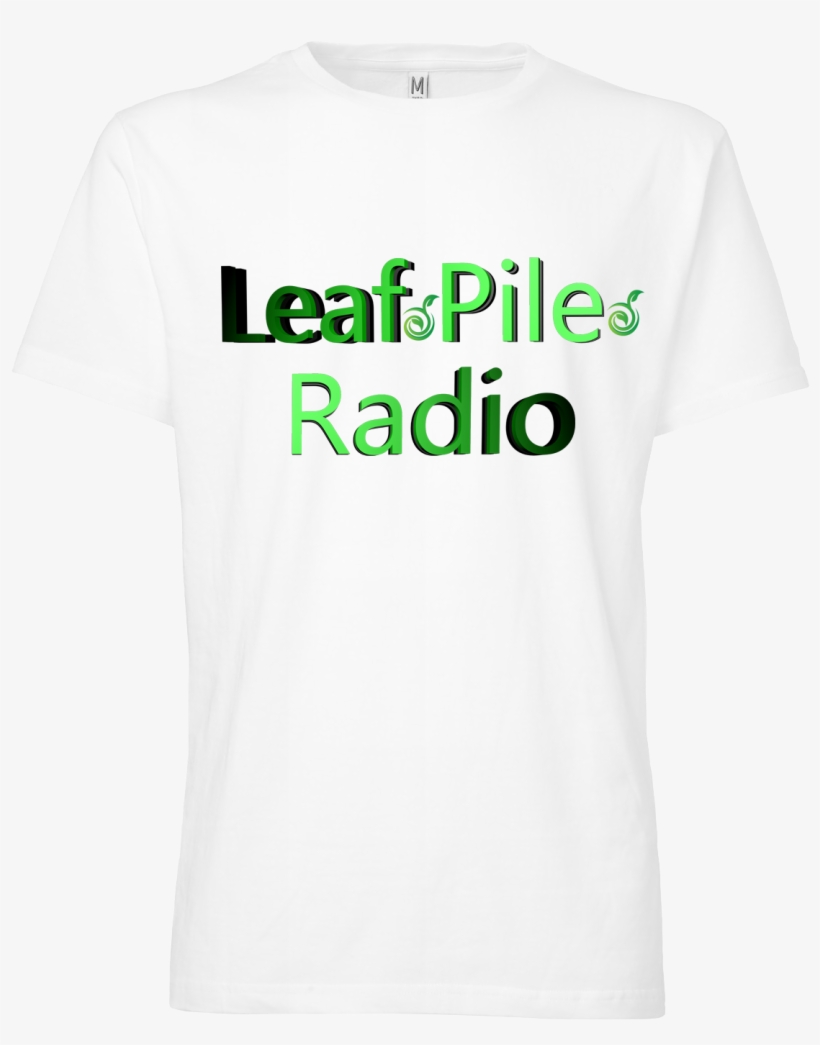 Leaf 2 White - Cuello Redondo Polos, transparent png #9079444