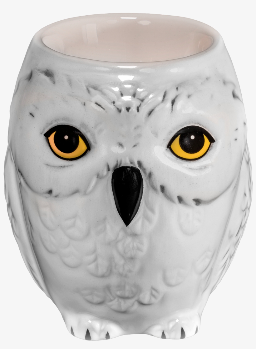 Hedwig Egg Cup - Snowy Owl, transparent png #9079556