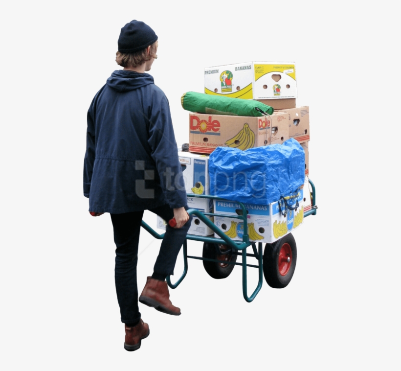 Free Png Download Moving Wheelbarrow Png Images Background - Street Stall Png, transparent png #9080303