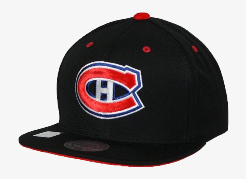 Montreal Canadiens Black Snapback Hat - Baseball Cap, transparent png #9080717