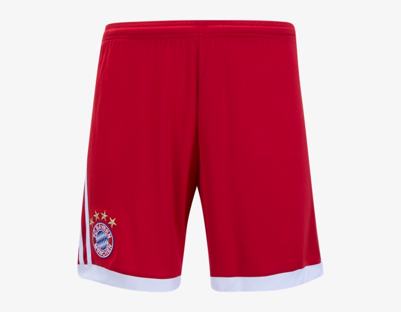 Bayern Munich 17/18 Home Short - Board Short, transparent png #9081407