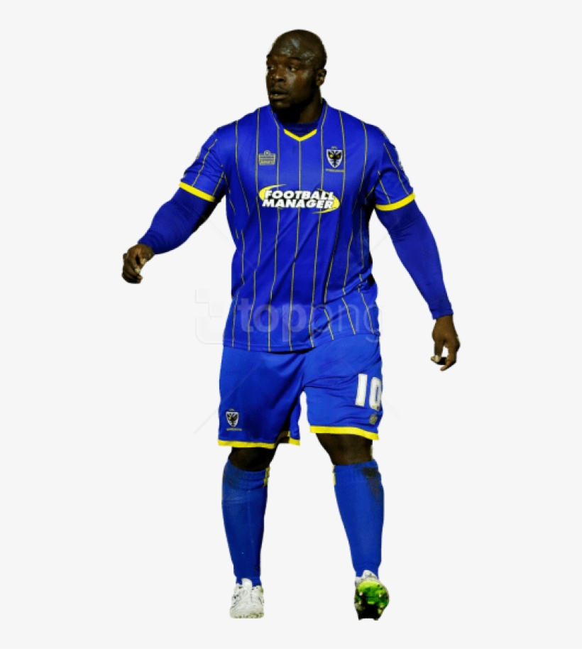 Free Png Download Adebayo Akinfenwa Png Images Background - Afc Wimbledon Player Png, transparent png #9081606