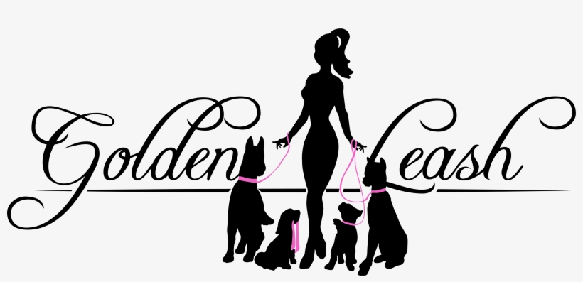 Golden Leash - Silhouette, transparent png #9082201