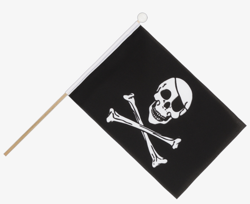 Pirate Skull And Bones - Pirate Flag, transparent png #9083105