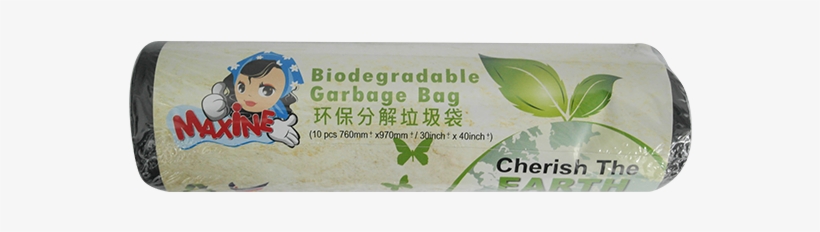 Maxine Biodegradble Garbage Bag Black 50's - Bar Soap, transparent png #9083980