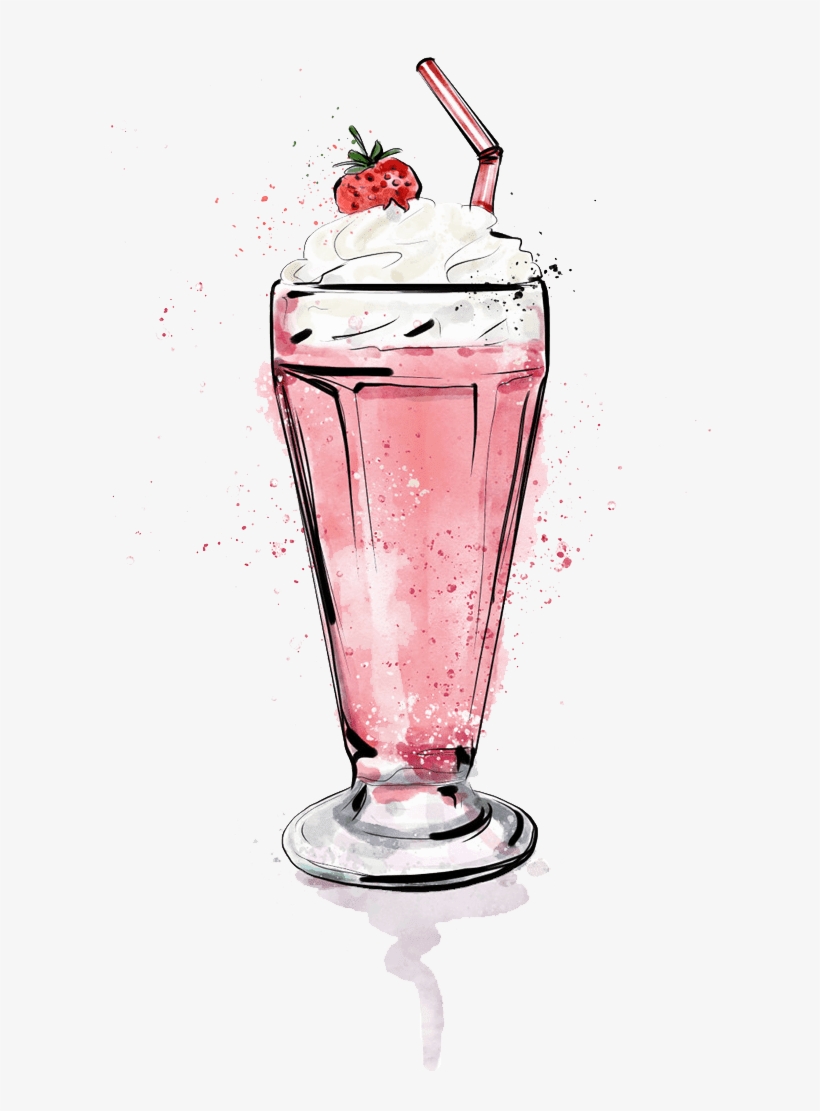 Milkshake, transparent png #9084214