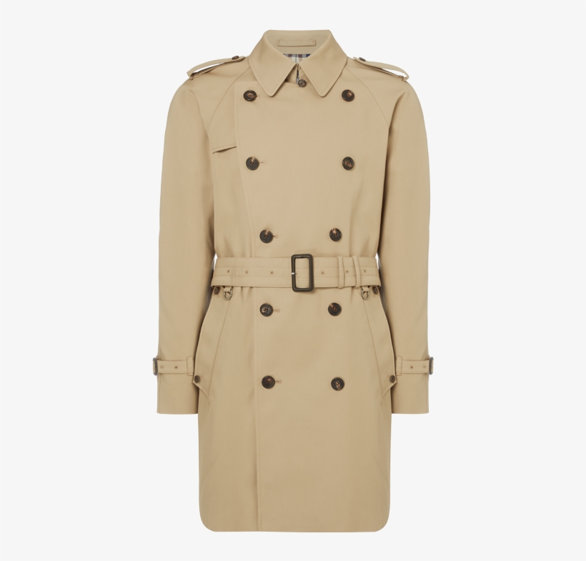 Corby Double Breasted Trench Coat - Coat, transparent png #9085107