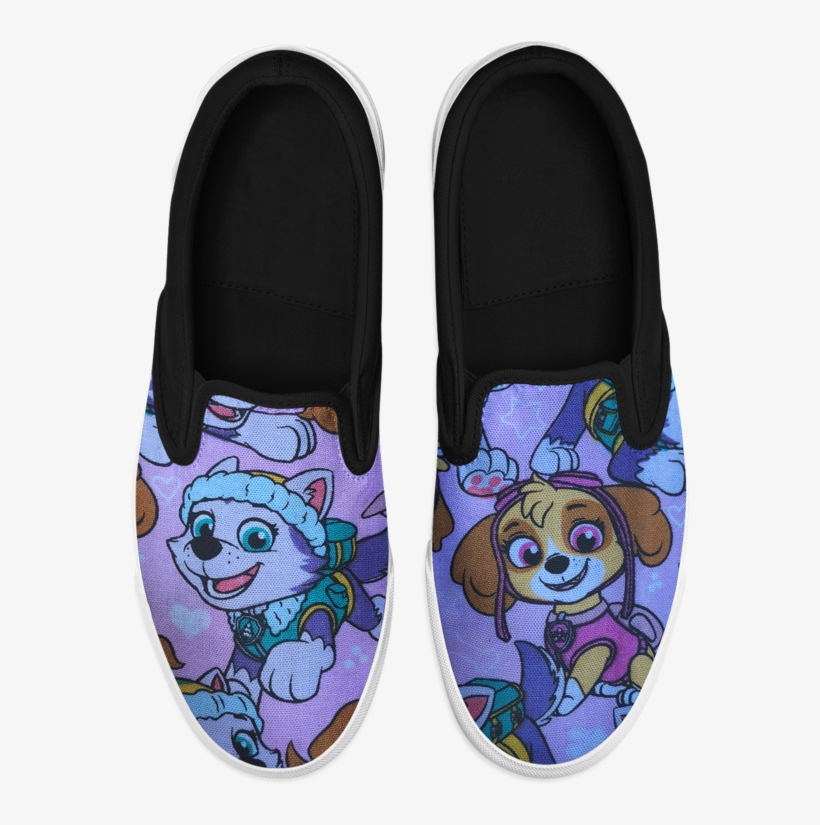 Pink Paw Patrol Kicks - Slip-on Shoe, transparent png #9085170