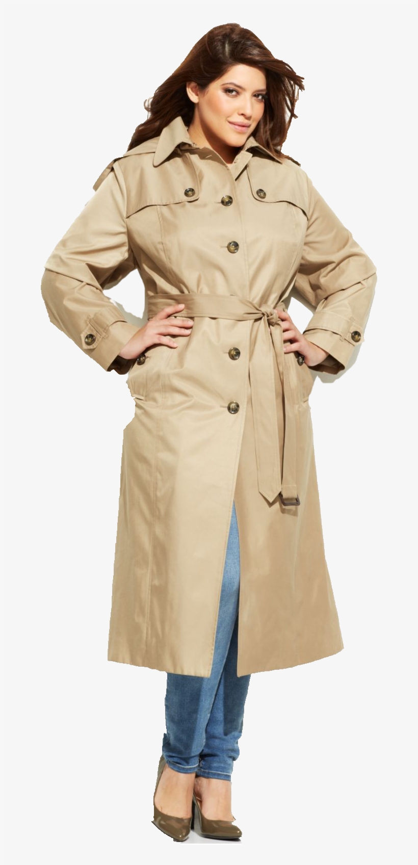 Long Trench Coat London Fog, transparent png #9085266