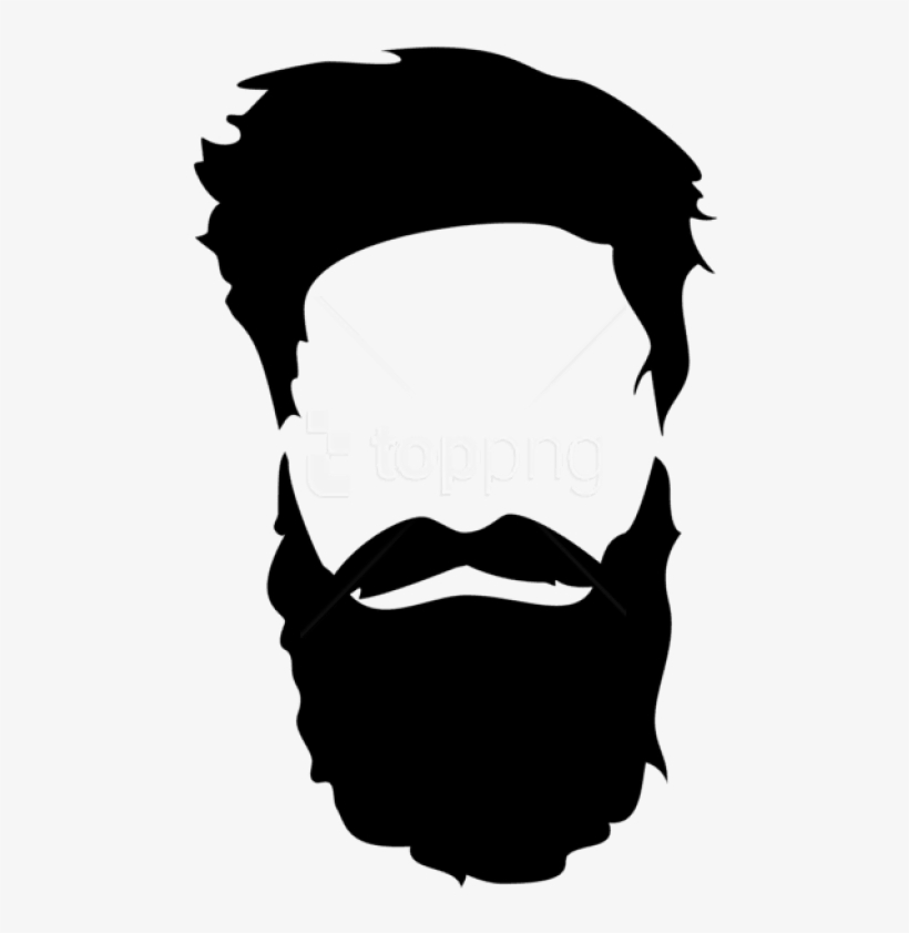 Free Png Download Hair Beard Mustache Png Clipart Png - Beard And Mustache Clipart, transparent png #9085374