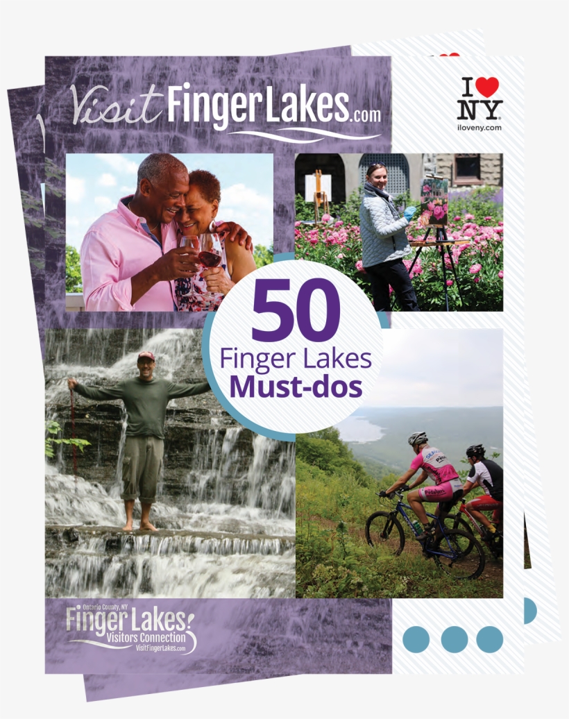 Official Finger Lakes Visitors Guide Flyer Free Transparent PNG