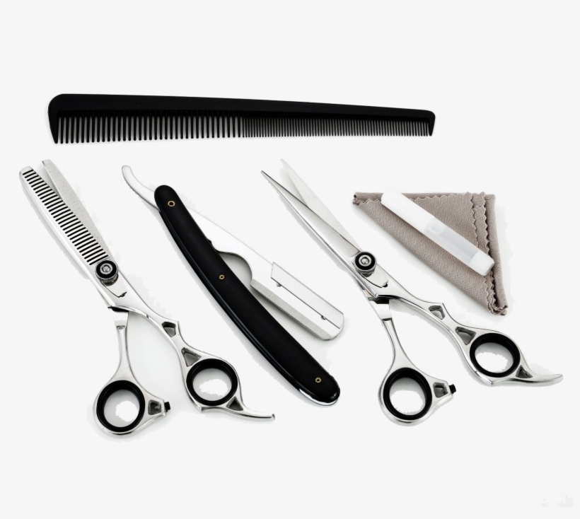 High Quality Barber Thinning Scissor Set - Cutting Tool, transparent png #9085943