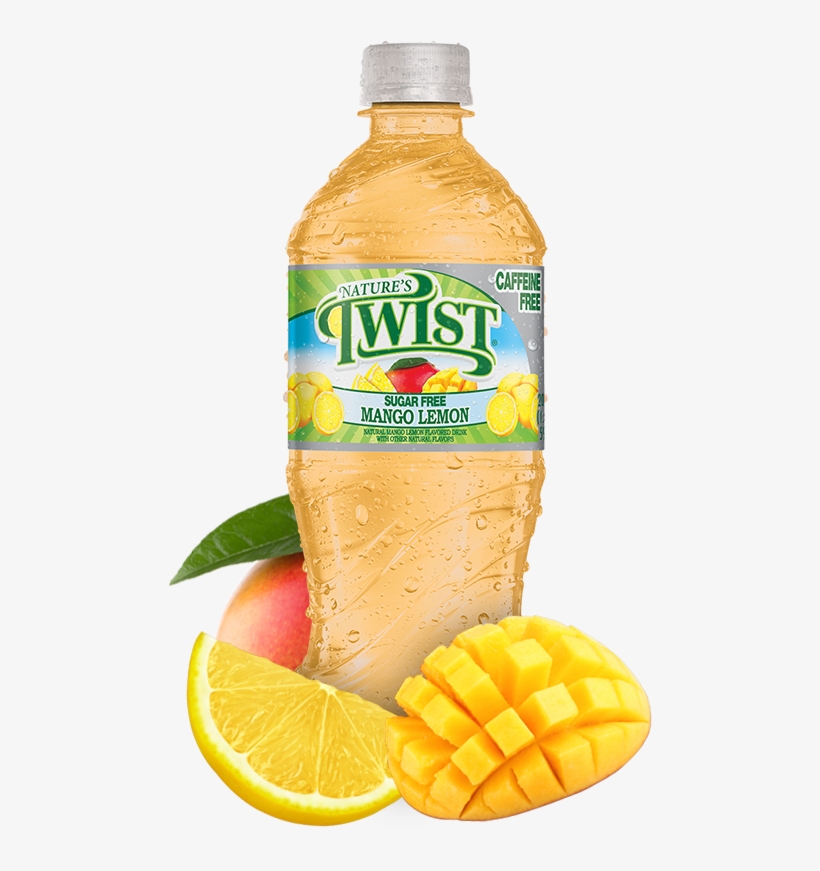 Nature's Twist Mango Lemon - Natures Twist Strawberry Lemon, transparent png #9086411