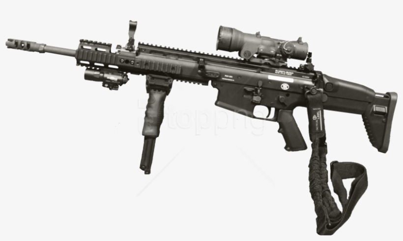 Free Png Download Sniper Riffle Png Images Background - Fn Scar Accessories, transparent png #9087315