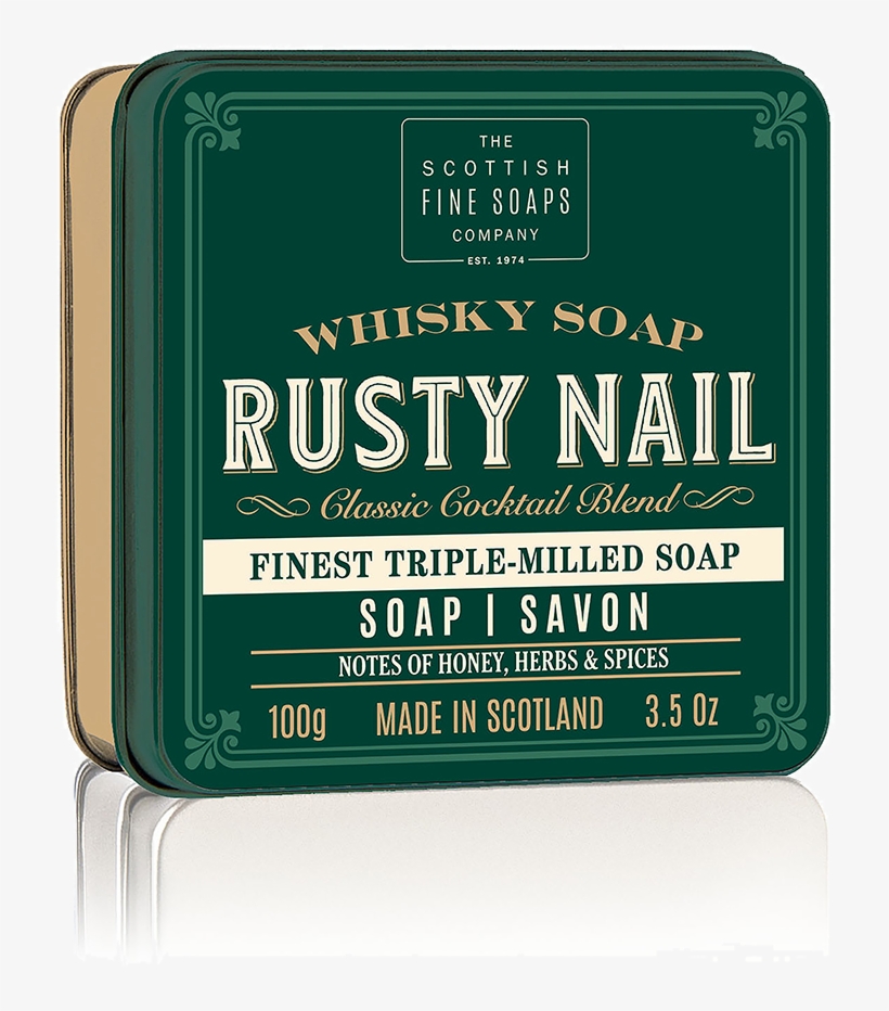 Rusty Nail Soap In A Tin - Personal Care, transparent png #9089574
