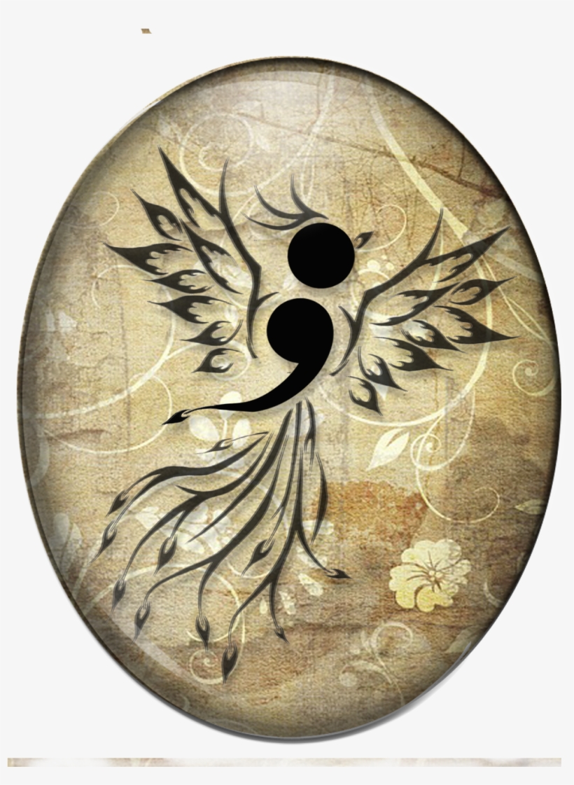 Phoenix Semicolon, transparent png #9089577