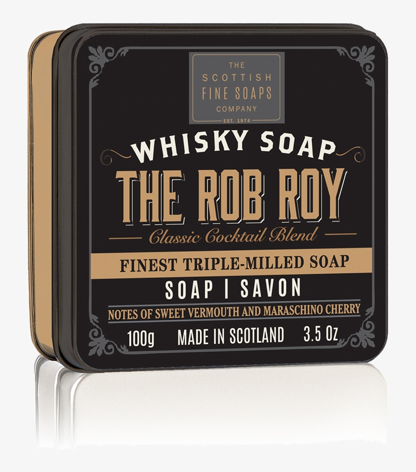 The Rob Roy Soap In A Tin - Domaine De Canton, transparent png #9089881