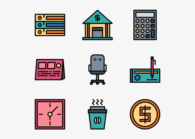 Business - 80's Icons Png, transparent png #9090090