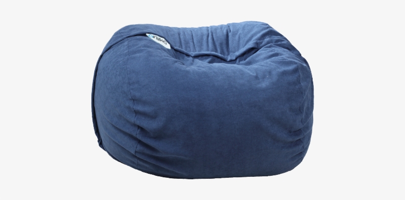 Ariika The Original Navy Blue Bean Bag - Bean Bag Chair, transparent png #9090567