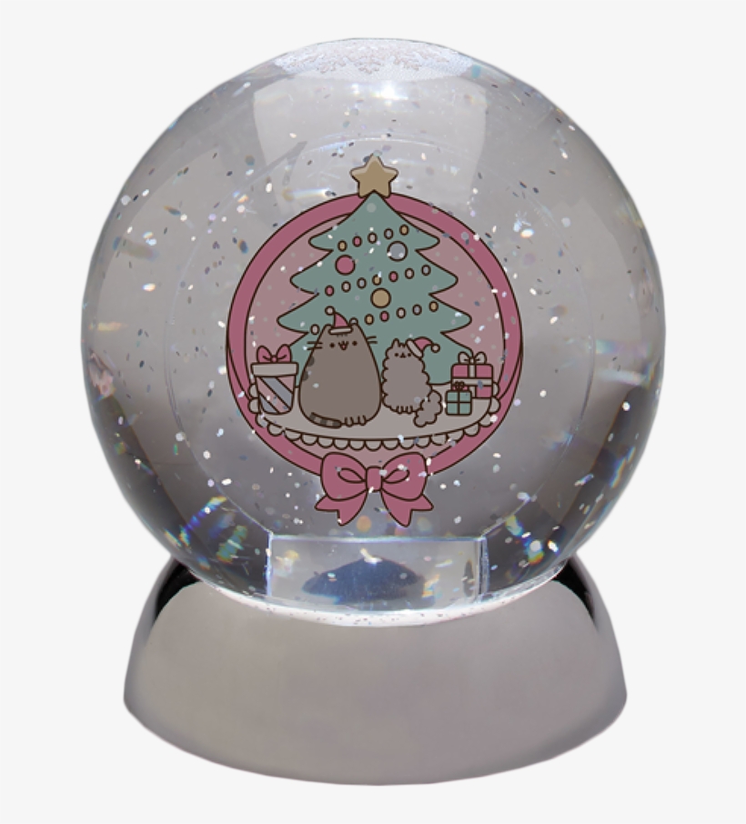 Pusheen - Pusheen Snow Globe, transparent png #9090623