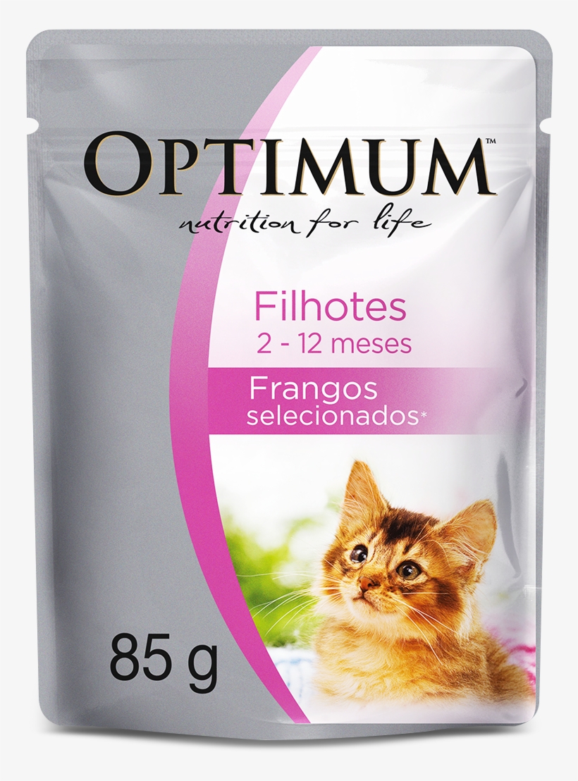 Ideal Para Gatos Filhotes Até 12 Meses De Idade - Sache Para Gato Filhote, transparent png #9090698