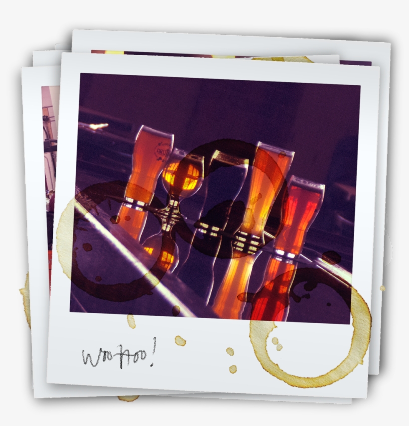 Beers Polaroid V1 - Picture Frame, transparent png #9090824
