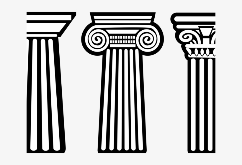 Columns Clipart Greco Roman - Classical Order, transparent png #9090856