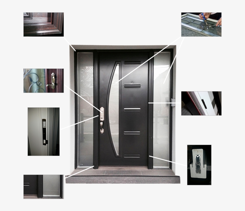 Middle Sec Img Sc 1 St Palma Door Systems - Shower Door, transparent png #9091165