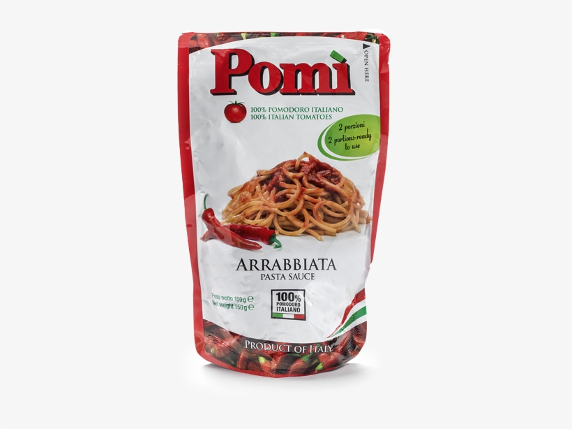 Pasta Sauce Arrabbiata - Pomi Tomatoes, transparent png #9091287