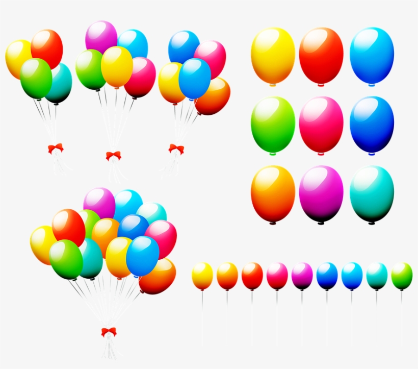 Balões, Aniversário, Emberiza, Celebração, Colorido - Gifs De Baloes Aniversario, transparent png #9091537
