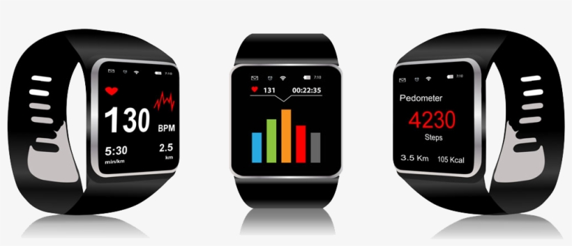 Library Apple Series Smartwatch Stock Illustration - Wearables And Connected Devices, transparent png #9091547