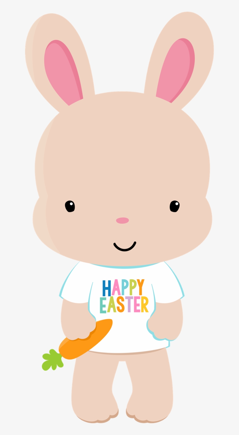 Easter Bunny Clipart Birthday - Cartoon, transparent png #9091619