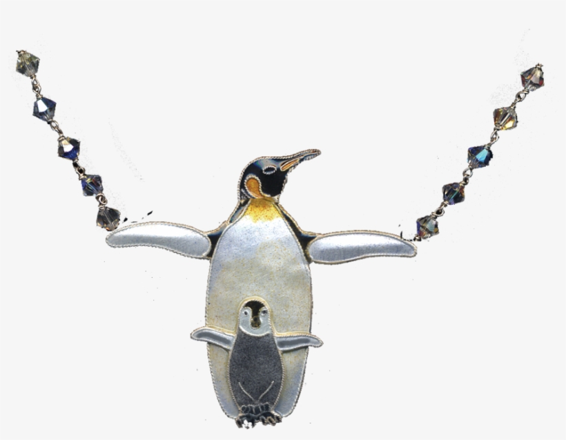 0135cryspendant - Penguins, transparent png #9091778