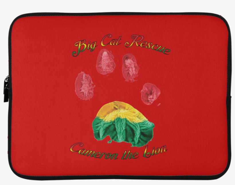 Cameron Lion Paw Print Laptop Sleeve - Mat, transparent png #9092336