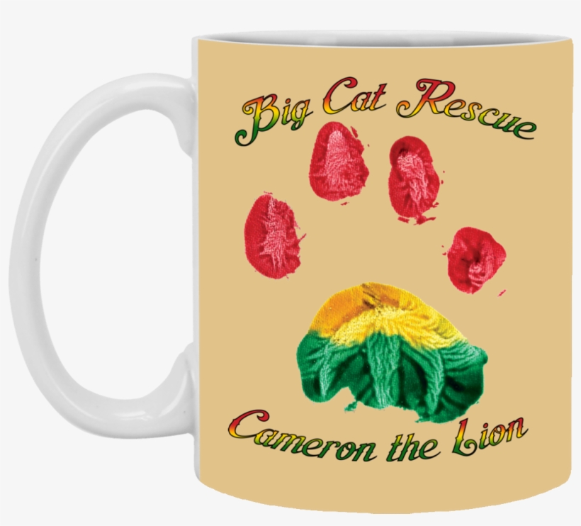 Cameron Lion Paw Print Xp8434 11 Oz - Bag Tag, transparent png #9092481