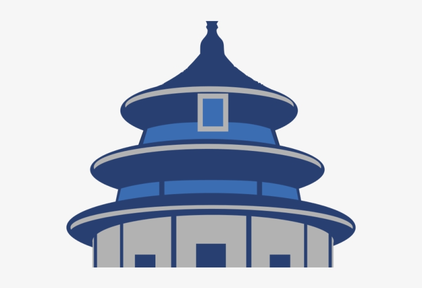 Pagoda Clipart Transparent - Temple Of Heaven Png, transparent png #9093268