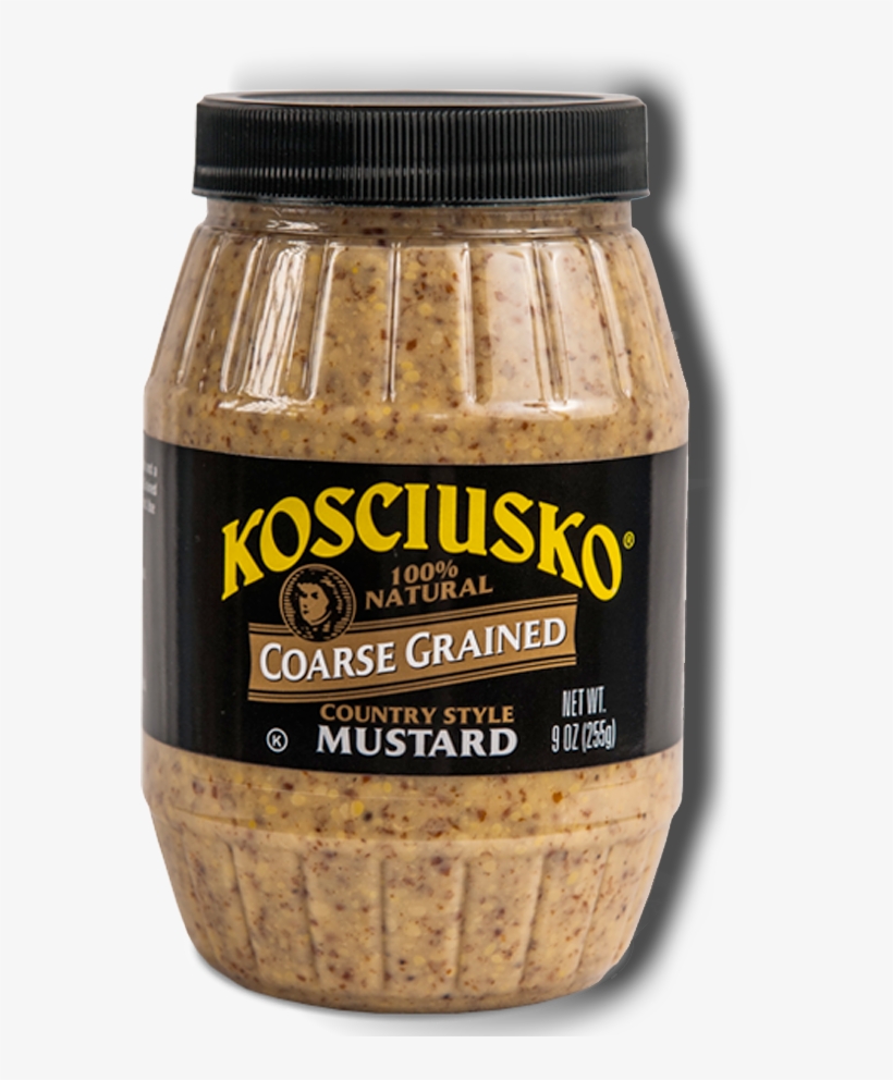 Coarse Grained Mustard - Kosciusko Mustard, transparent png #9093398