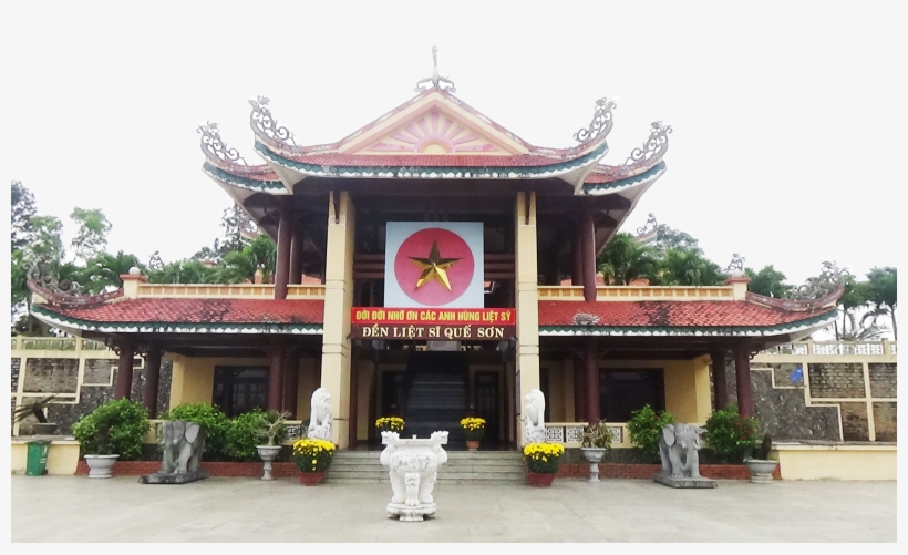 Den Tuong Niem Liet Si - Chinese Architecture, transparent png #9093525