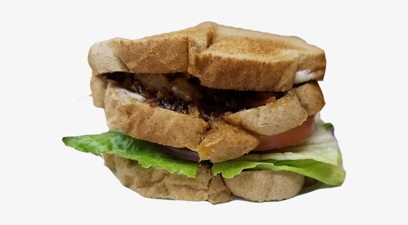 Teriyaki Chicken Sandwich - Fast Food, transparent png #9094134