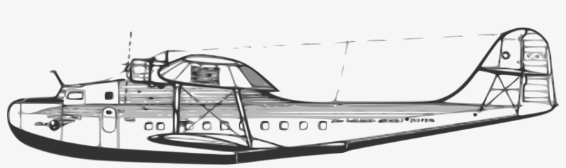 Ryanlerch Martin M 130 Flying Boat 3 Scalable Vector - Martin M 130, transparent png #9094186