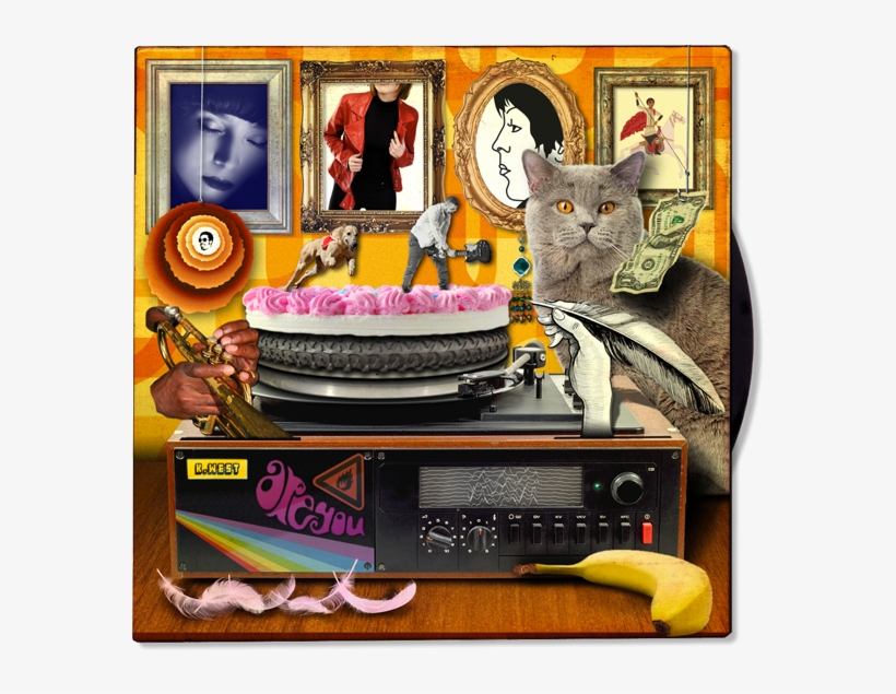 Album Cover Grey Cat, transparent png #9094374