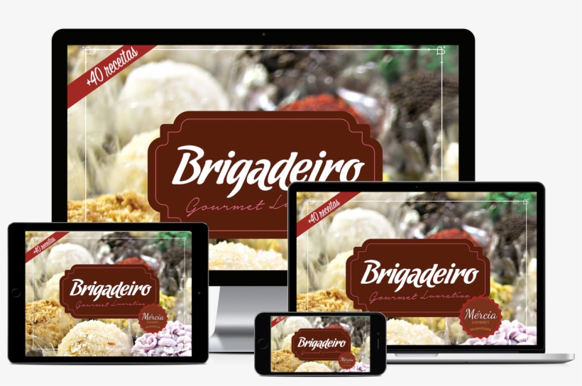 Responsive Showcase Mockup Pack - Chocolate, transparent png #9094469