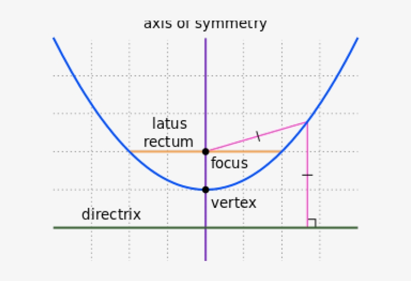 Drawn Rainbow Real Life Parabola - Focal Width Of Parabola, transparent png #9094520