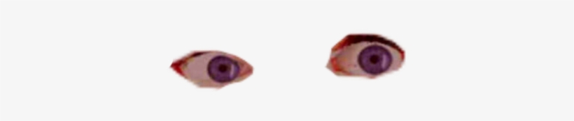 Creepy Yandere Eyes Close Up Of Yuri Doki Vectorized - Owl, transparent png #9094612