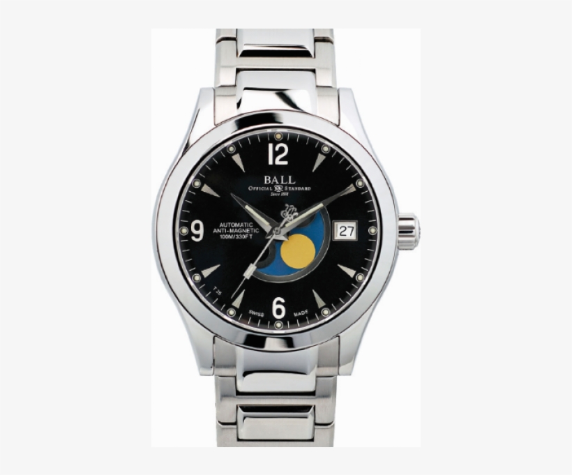Nm2082c-sj - Rolex Datejust Two Tone Black Face, transparent png #9094777