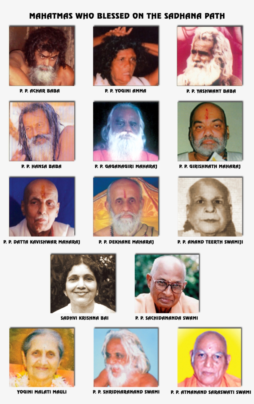 Mahatmas Who Blessed - Collage, transparent png #9095114
