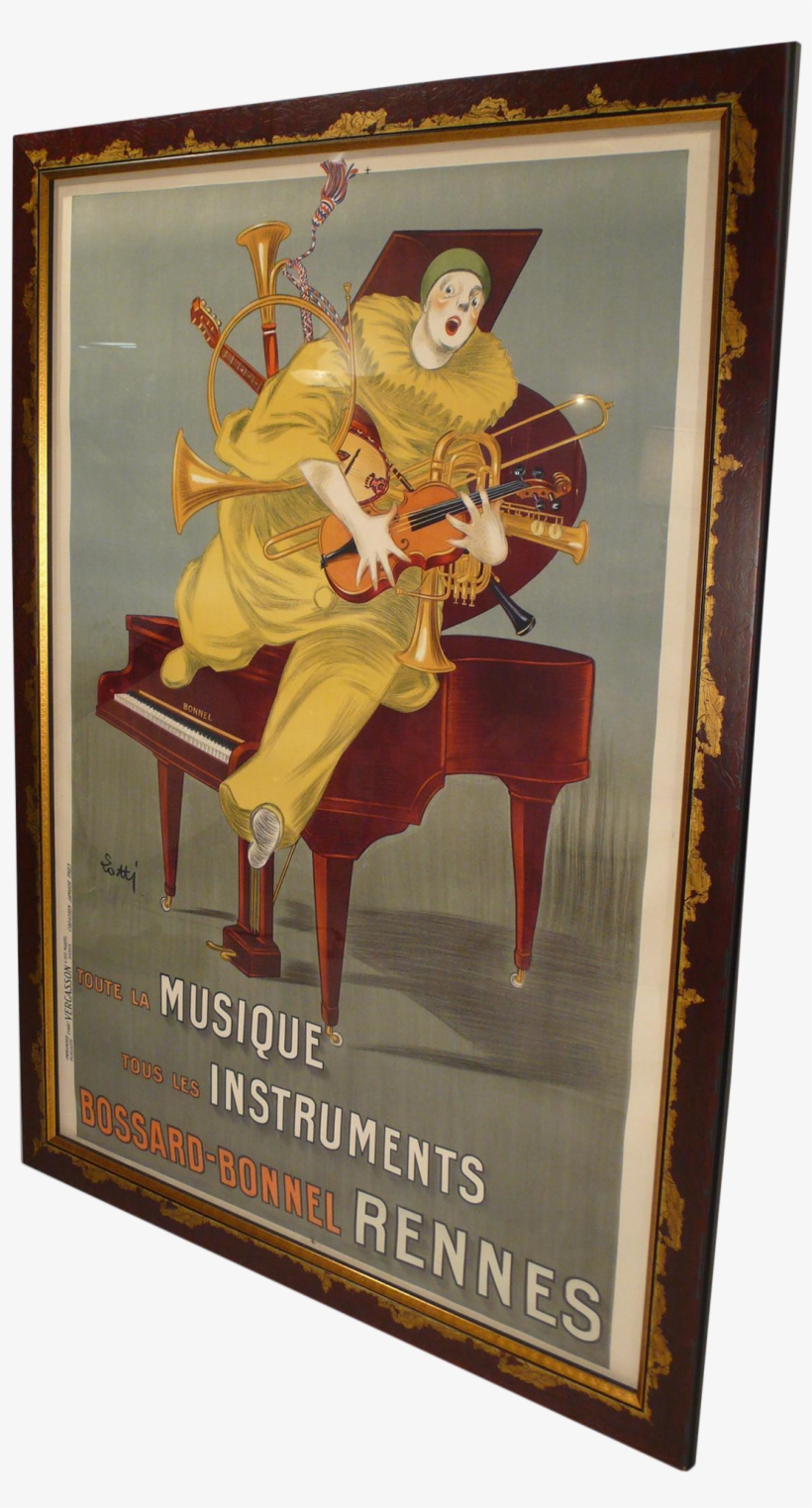 Betto Lotti Clown Poster - Music, transparent png #9095319